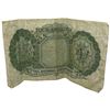 Image 2 : 1950s Bahama Four Shilling Bank Note - A/4 Prefix - Circulated