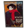 Image 2 : Framed Triptych of Vintage French Images "Les Prévoyants de l'Avenir, Josephine Baker, & Ambassadeur