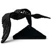 Image 1 : Mid-Century Jaro Svitorka  Brutalist Cast Iron "Flying Goose" Sculpture - 7" x 8" x 5" tall