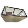 Image 7 : 2 Door Glass Display Cabinet with Glass Shelf - 31" wide x 15 "deep x 34" tall - Contents not includ