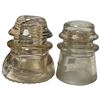 Image 6 : 9 Vintage Insulators - Variety of Materials (Display Stand Not Included)
