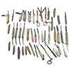 Image 1 : 43-Piece Pocket Knife, Penknife, Manicure Tool & Advertising Keychain Collection
