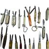 Image 3 : 43-Piece Pocket Knife, Penknife, Manicure Tool & Advertising Keychain Collection