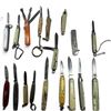 Image 4 : 43-Piece Pocket Knife, Penknife, Manicure Tool & Advertising Keychain Collection