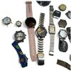 Image 2 : Mixed Wristwatch & Parts Lot with Pulsar, Citizen, Seiko, Swatch, Timex, Fossil & More