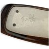 Image 3 : Vintage Tuff Ceramic Studio 5-Piece Brown-Glazed Slipware Serving Set with Botanicals