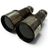 Image 1 : Antique Day & Night Signal Glass Leather-Covered Field Binoculars