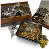 Image 4 : Large Assorted Costume Jewelry, Watch Bands, Beads, Chains & Findings in Storage Boxes