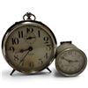 Image 1 : Westclox Big Ben Style 1a Repeating Alarm & Minneapolis-77 Thermostat Clock with Key