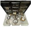 Image 9 : Waltham 21-Jewel Salesman Sample Pocket Watch, Watchmaker Parts Cabinet, Tools & Pin