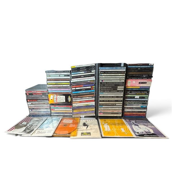 Large Mixed Music Collection of CDs, Cassettes & Jazz Songbooks, Classical, Pop & Vocal