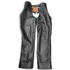 Image 1 : Original Custom Leathers by Linda Black Leather Motorcycle Chaps (42 in. long)