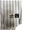 Image 2 : Allison Athletic "Yall" No. 14 White & Navy Pinstripe Baseball Jersey, Size XL