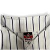 Image 3 : Allison Athletic "Yall" No. 14 White & Navy Pinstripe Baseball Jersey, Size XL