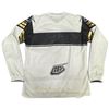 Image 3 : Troy Lee Designs White, Black & Gold Long-Sleeve Motocross Jersey, Size XL