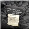Image 4 : First Manufacturing Co. Black Leather Motorcycle Jacket with Harley-Davidson Patches, Size 58