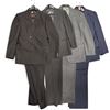 Image 1 : Four Tailored Two-Piece Wool Suits incl. Club International & Pinstripe Examples