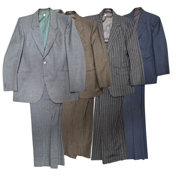 Four Men's Tailored Two-Piece Suits, Leishman, Jack Fraser & Sing Cheong