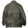 Image 3 : Men's Black Suede Coat (20 in. Shoulder) & Poerschke und Tyrasa-Labeled Suit