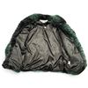 Image 3 : Coastlines Fashion for Canada Green & Black Faux Fur Jacket, Women's Small