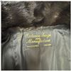 Image 2 : Dark Brown Fur Coat, Exclusive Design & Manufacture, Vancouver (16 in. Shoulder)