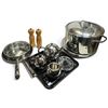 Image 1 : Lagostina, Cat Cora & LeGnoart Stainless Cookware, Tea Service & Grinder Group