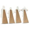 Image 3 : Circa 1964 The Beatles Black & White Cardboard Store Display Standees, Set of 4 (19.5 in.)