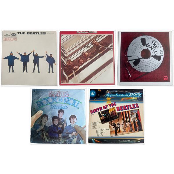 Beatles Vinyl Set: UK Help!, 1962-1966, Recovered Tracks, Rock 'n' Roll Music