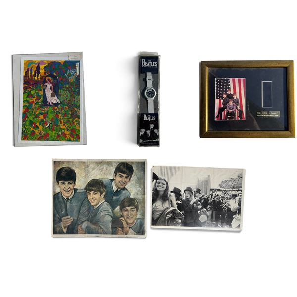 Beatles & McCartney Memorabilia: Art Prints, 1989 Watch, Film Cell, Venus & Mars Poster
