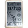 Image 17 : Beatles Wall Art Lot: 6 Signed Panels, War Is Over, Ed Sullivan, Venus & Mars Poster