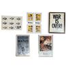 Image 1 : Beatles Wall Art Lot: 6 Signed Panels, War Is Over, Ed Sullivan, Venus & Mars Poster