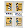 Image 7 : Beatles Wall Art Lot: 6 Signed Panels, War Is Over, Ed Sullivan, Venus & Mars Poster