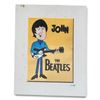Image 8 : Beatles Wall Art Lot: 6 Signed Panels, War Is Over, Ed Sullivan, Venus & Mars Poster