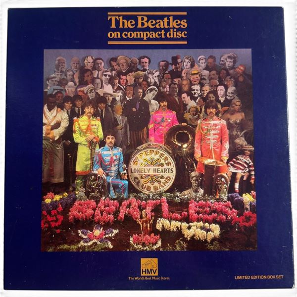 The Beatles Sgt. Pepper's Lonely Hearts Club Band 1987 HMV Limited Edition CD Box Set