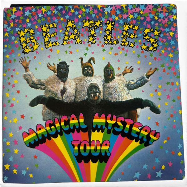 The Beatles Magical Mystery Tour 1967 UK Stereo Double 7-Inch EP Set SMMT-1 with Booklet