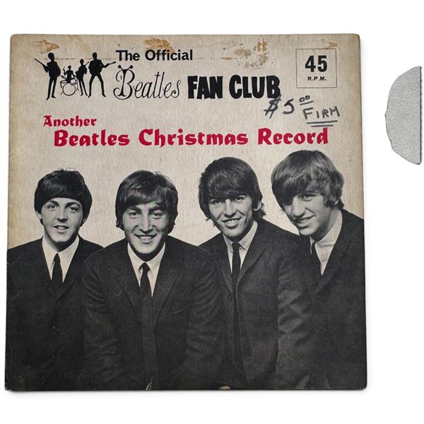 The Beatles Another Beatles Christmas Record 1964 Official Fan Club Flexi-Disc LYN 757