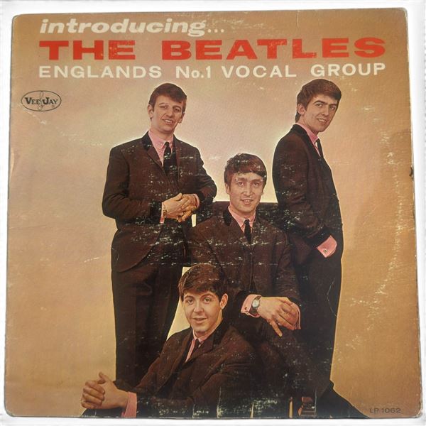 The Beatles Introducing... The Beatles Vee-Jay VJLP 1062 Mono LP, 1964 Version II Column Back