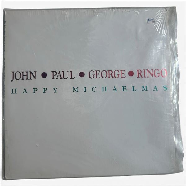 The Beatles Happy Michaelmas 1981 Adirondack Group A.g.-8146 Shrink-Wrapped Vinyl LP