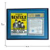 Image 2 : Beatles 1966 Shea Stadium Ticket, Poster & Sid Bernstein-Signed COA (16 x 12.25 in.)