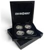 Image 3 : Environ Mint Beatles Four-Piece.999 Fine Silver 1 Oz. Round Set, No. 5476/25,000