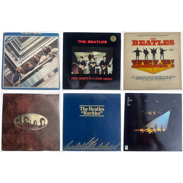 Beatles LP Bundle: 1967-1970, Love Songs, Help!, Rarities, Budokan '66
