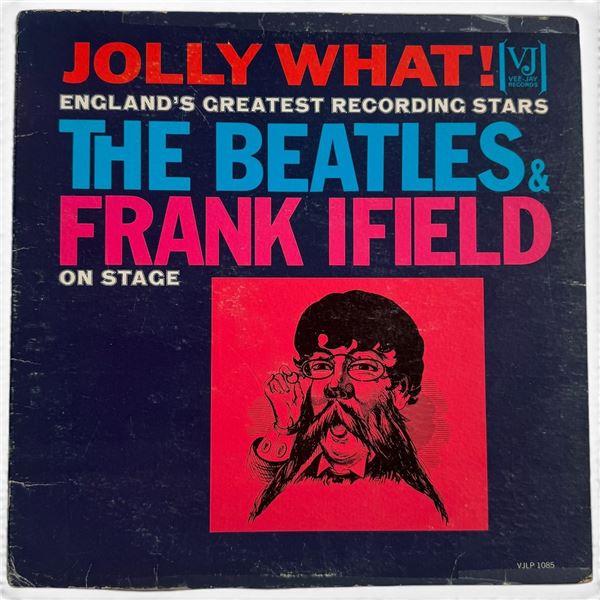 1964 Beatles & Frank Ifield Jolly What! Vee-Jay VJLP 1085 Mono LP, Brackets Label