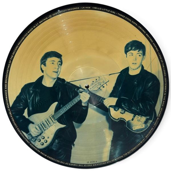 The Beatles The Decca Tapes 1979 Circuit LK 4438 15-Track 12-Inch Picture Disc LP