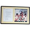 Image 1 : The Beatles Yesterday and Today Butcher Cover Display with Capitol Letter (22.25 x 14.25 in.)