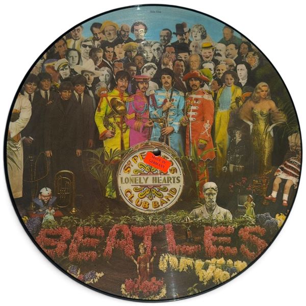 The Beatles Sgt. Pepper's Lonely Hearts Club Band German Picture Disc LP, Late 1970s