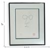 Image 2 : After John Lennon Self-Portrait Serigraph 215/300, Signed Yoko Ono (15.75 x 19 in.)