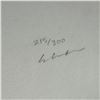 Image 3 : After John Lennon Self-Portrait Serigraph 215/300, Signed Yoko Ono (15.75 x 19 in.)