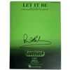 Image 1 : The Beatles Let It Be Piano/Vocal/Guitar Sheet Music, Signed Paul McCartney, Hal Leonard