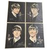 Image 1 : Nicholas Volpe 1964 Beatles Portrait Poster Set of Four (14.25 x 18.5 in. each)
