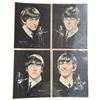 Image 2 : Nicholas Volpe 1964 Beatles Portrait Poster Set of Four (14.25 x 18.5 in. each)